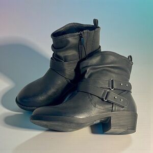 Torrid Slouch Buckle Moto Bootie 6.5 NEW